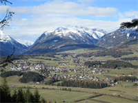 KW48 - Blick vom Mitterberg auf Mariapfarr, Foto Franz Bader